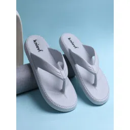 KNIEVL Men Self Design Thong Flip-Flops-picture-32