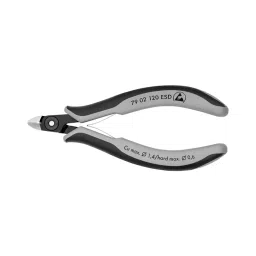 Knipex 120 mm Precision Electronics Side Cutter 79 02 120 ESD-picture-41