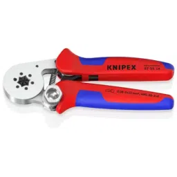 Knipex 97 55 14 Self Adjusting Crimp Plier for Cable Links (Length: 180 mm)-picture-11