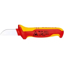 Knipex 98 52 190 mm 50 mm Cable Knives Red and Yellow-picture-44