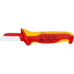 Knipex 98 54 190 mm 50 mm Cable Knives Red and Yellow-picture-30