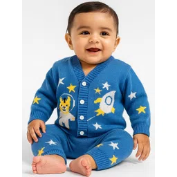 KNITCO Unisex Kids Printed Cardigan-picture-40