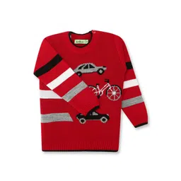 KNITCO Unisex Kids Striped Pullover-picture-26