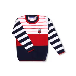 KNITCO Unisex Kids Striped Pullover-picture-37