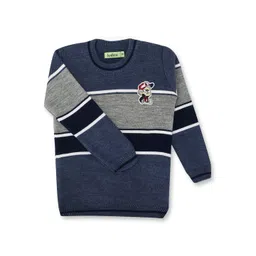 KNITCO Unisex Kids Striped Pullover-picture-28