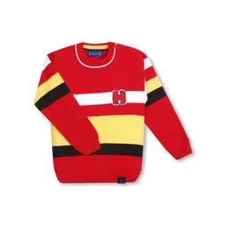 KNITCO Unisex Kids Striped Pullover-picture-50