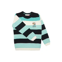 KNITCO Unisex Kids Striped Pullover image 2