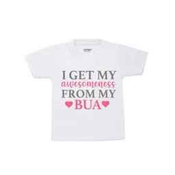 KNITROOT Kids White & Black Typography Printed Cotton T-shirt-picture-14