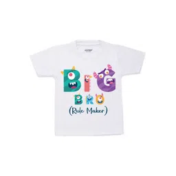 KNITROOT Kids White Printed T-shirt-picture-36