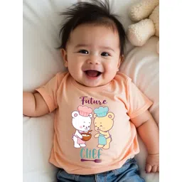 KNITROOT Unisex Conversational Printed Round Neck Cotton T-shirt-picture-56