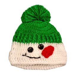 Knits & Knots Snowman Cap - Green-picture-24
