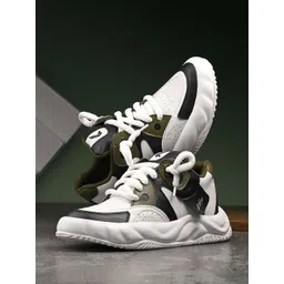 knoos Men Colourblocked Lightweight Sneakers-picture-32