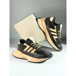 knoos Men Colourblocked Running Casual Sneakers-picture-36