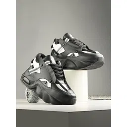 knoos Men Colourblocked Sneakers-picture-16