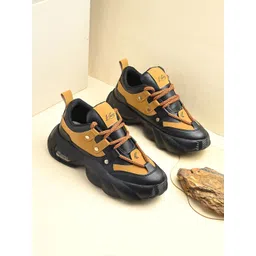 knoos Men Colourblocked Sneakers-picture-21