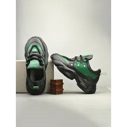 knoos Men Colourblocked Sneakers-picture-31