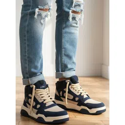 knoos Men Colourblocked Sneakers-picture-10