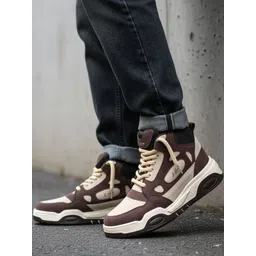 knoos Men Colourblocked Sneakers-picture-18