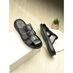knoos Men Leather Comfort Sandals-picture-40