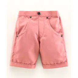 Knotty Kids Solid Shorts - Pink-picture-16
