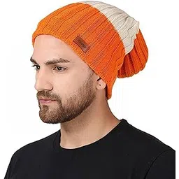 knotyy Winter Cap for Man | Woolen Cap for Men for Winter | Winter Cap for Men | Beanie Cap for Men - (Pack of 1) Multicolour-picture-31