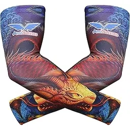 knuckle punch UV Protected Sports and Driving Arm Sleeves for men,women, for Cycling, Cricket, Running, Protect you hand from Sunburn, Heat waves, Dust, and Pollution-picture-52