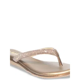 Koblerr Women Embellished Open Toe Flats image 3