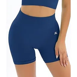 kobo Active Wear for Women Gym | High Waist | Squat-Proof | Workout Short Tights for Women | 4-Way Stretch | Shorts for Gym, Cardio | Yoga Shorts (Imported)-picture-43