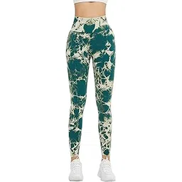 kobo Active Wear for Women | High Waist | Ankle Length | Squat-Proof | Workout Tights for Women | 4-Way Stretch | Leggings for Gym, Cardio | Yoga Pants | Gym (Imported) Green-picture-37