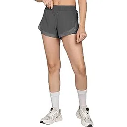 kobo Women Seamless Solid Tight Fit Running Gym Shorts (Imported)-picture-31