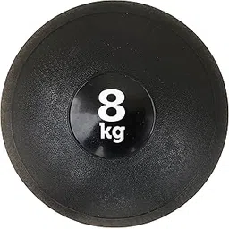 Kobo Slam Ball 8 Kg (Dead Bounce)- Classic, Strength & Conditioning Cross Training WODs, Plyometric & Core Training, Squats, Lunges, Wall Exercises (Imported)-picture-15