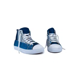 KobSook Men Colourblocked Round Toe Sneakers image 3