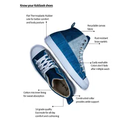 KobSook Men Colourblocked Round Toe Sneakers image 2