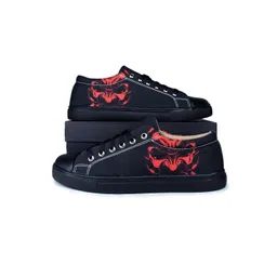 KobSook Men Printed Lace Up Sneakers-picture-21