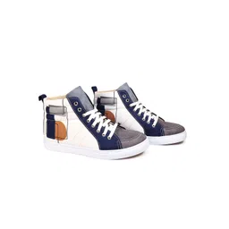 KobSook Men Printed Suede Sneakers-picture-23
