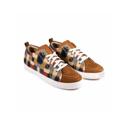 KobSook Men Printed Suede Sneakers-picture-26