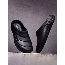 Koburg Men Self Design Clogs-picture-10