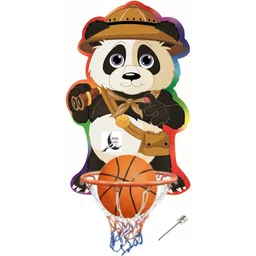 koel Panda Small Basketball ring set Indoor Outdoor Kit Basket Ball hoop Basketboard Basketball Ring-picture-23