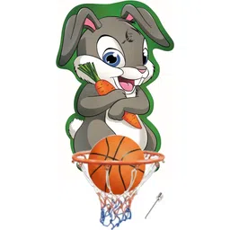 koel Rabbit Kids Basketball ring set Indoor Outdoor Basket Ball hoop Basketboard Basketball Ring-picture-14