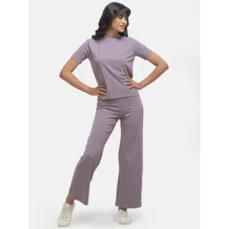KOI SLEEPWEAR Lavender Top With Pants-picture-24