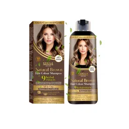 KOKILA Organics Hair Colour Shampoo - 200 ml - Natural Brown-picture-16