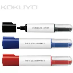 Kokuyo Approx. 2.1x2.6 mm Direct Ink Cartridge Type Medium Tip Whiteboard Marker, PM-BF502BX6×3-picture-45