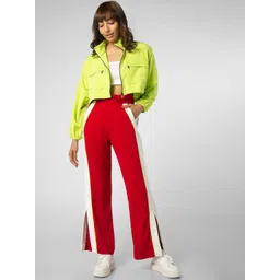 KOLORTHERAPI Women Lightweight Crop Sporty Jacket-picture-27