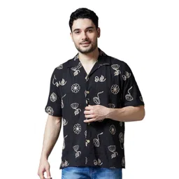 KOMPANION Men Floral Opaque Printed Casual Shirt-picture-22