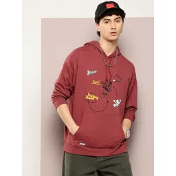 Kook N Keech Disney Mickey Mouse Print Hooded Sweatshirt-picture-35