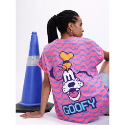 Kook N Keech Disney Mickey Mouse Print Oversized Cotton T-shirt-picture-39