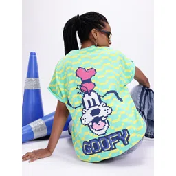 Kook N Keech Disney Mickey Mouse Print Oversized Cotton T-shirt-picture-18