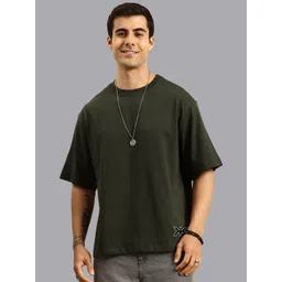 Kook N Keech Drop-Shoulder Sleeves Cotton Oversized T-shirt-picture-36