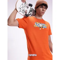 Kook N Keech Garfield Printed Pure Cotton T-shirt-picture-18