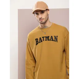 Kook N Keech Men Batman Printed Pure Cotton Sweatshirt-picture-35